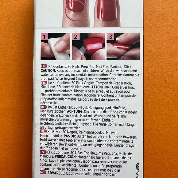 imPress Glow in the Dark Spider Web Manicure Nails M - Picture 2 of 2